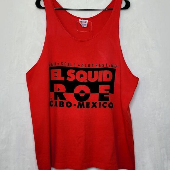 Vintage Carlos and Charles El Squid Roe Tank Top Size XL - Picture 1 of 7